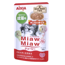 Aixia Pouch  Miaw Miaw Juicy Tuna 60g